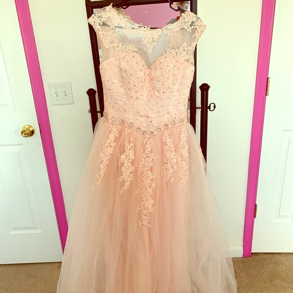 Pink Sweet 15/16 dress.. used once - Picture 1 of 3